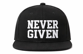 NEVER GIVEN Snapback