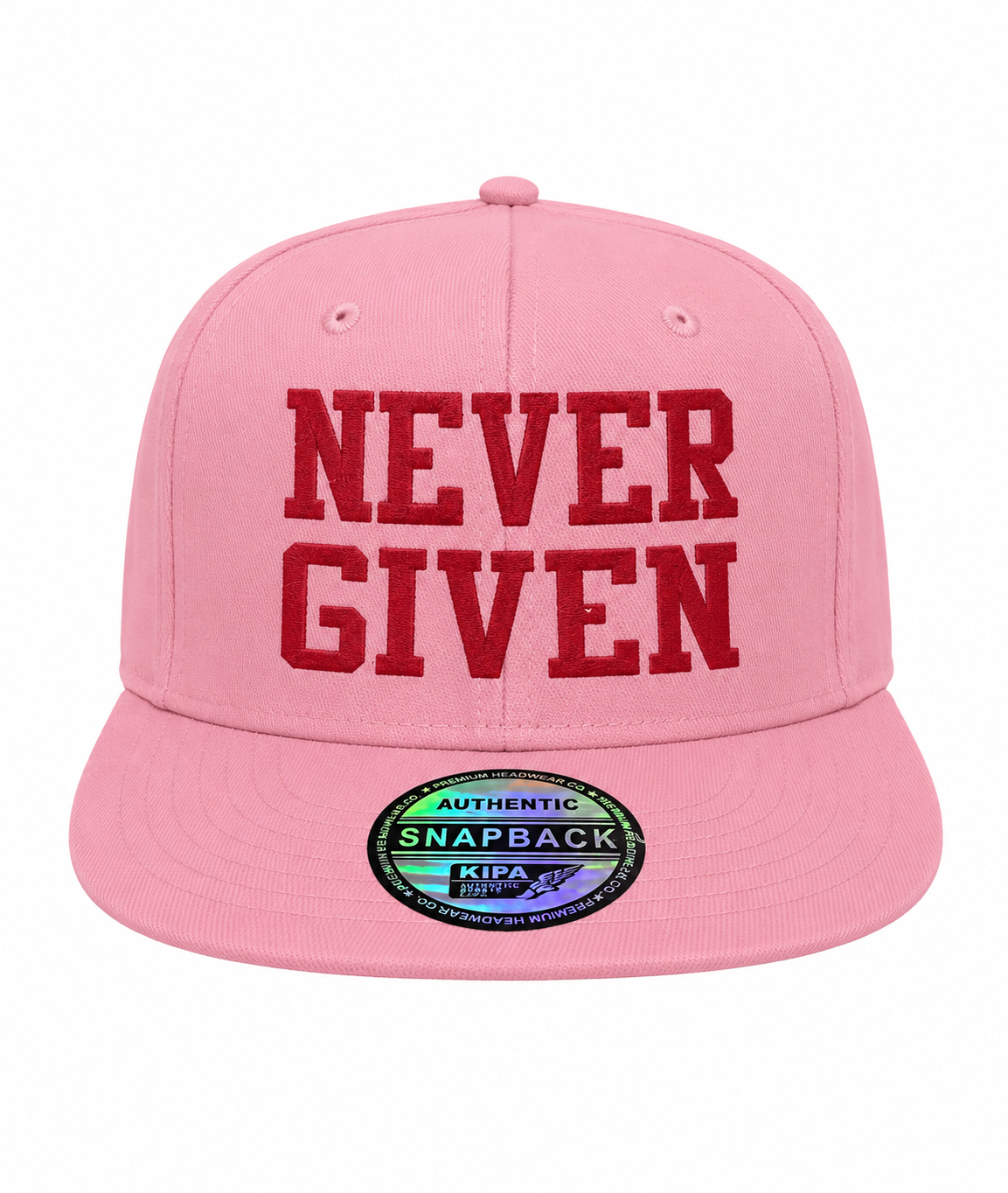NEVER GIVEN Snapback