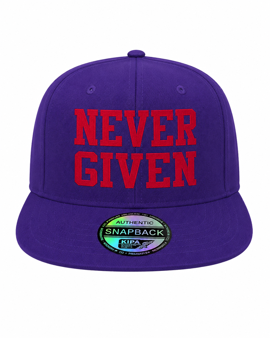 NEVER GIVEN Snapback