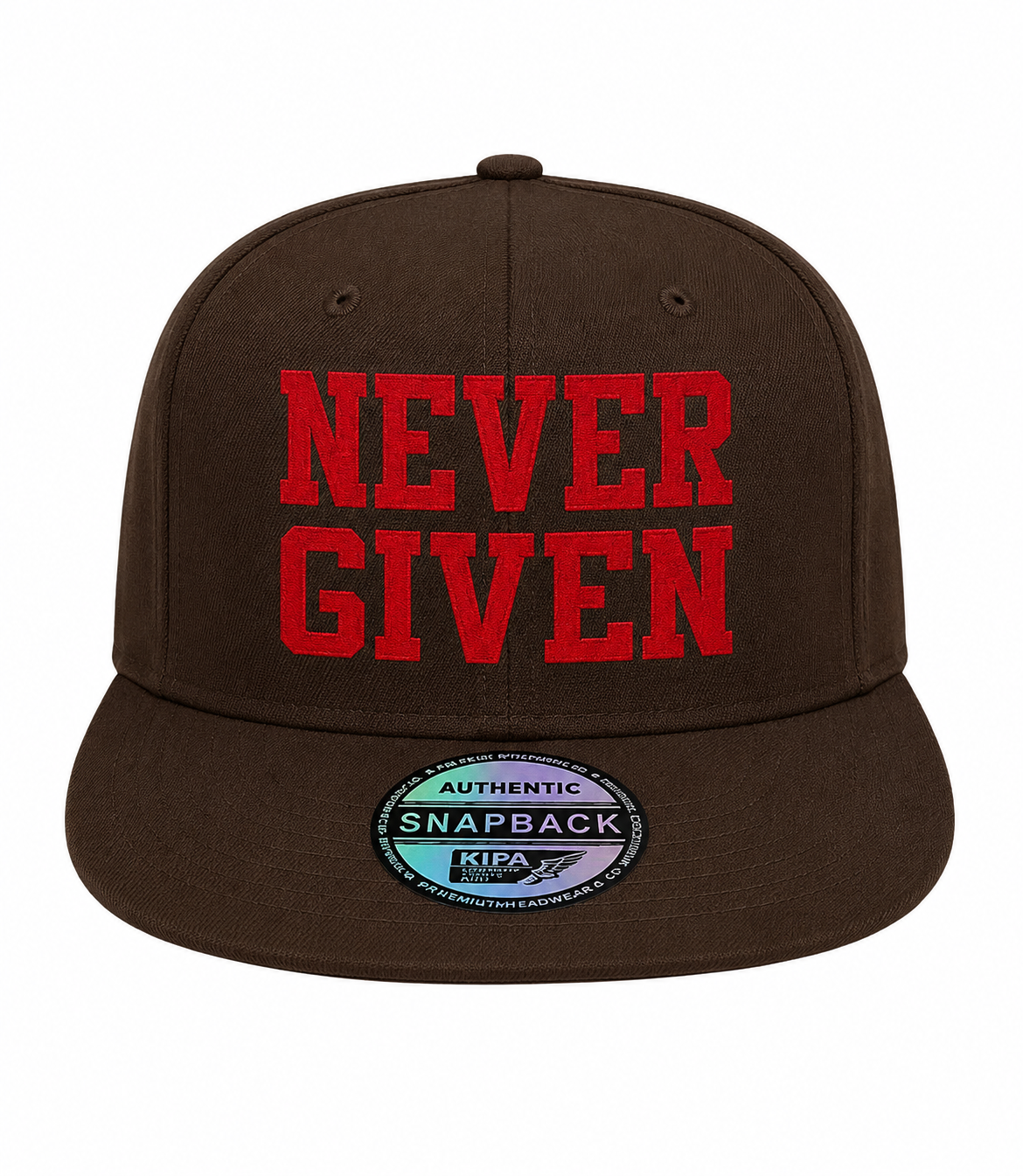 NEVER GIVEN Snapback
