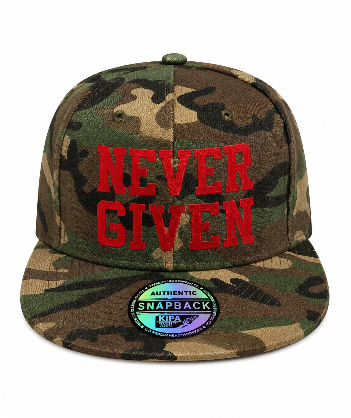 NEVER GIVEN Snapback