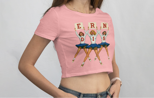 ERNDIS "CHEERLEADER" FITTED CROP