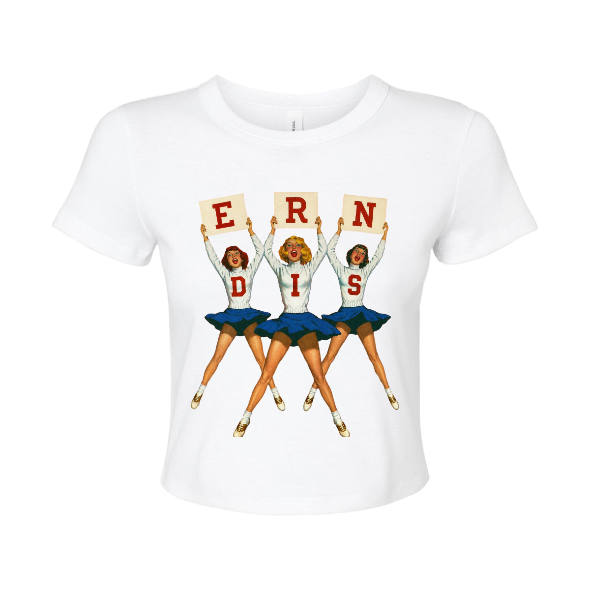 ERNDIS "CHEERLEADER" FITTED CROP