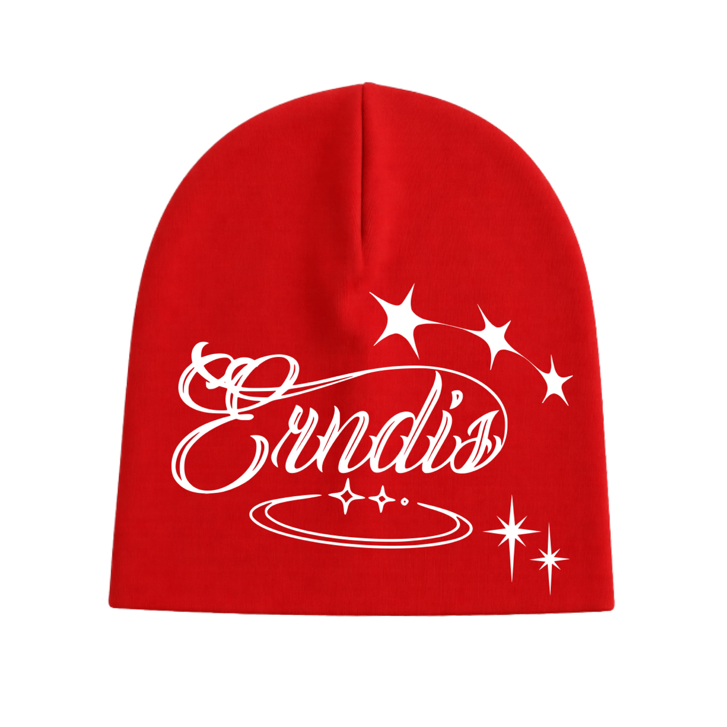 ERNDiS SCRIPT WHITE ~ Skull Cap