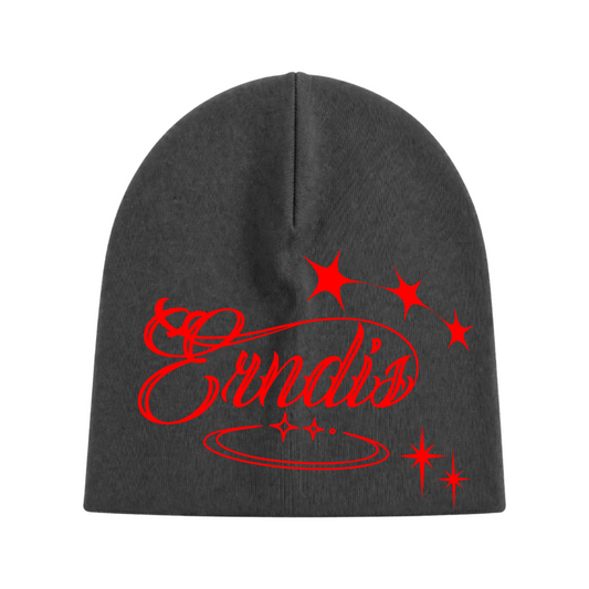 ERNDiS SCRIPT RED~ Skull Cap